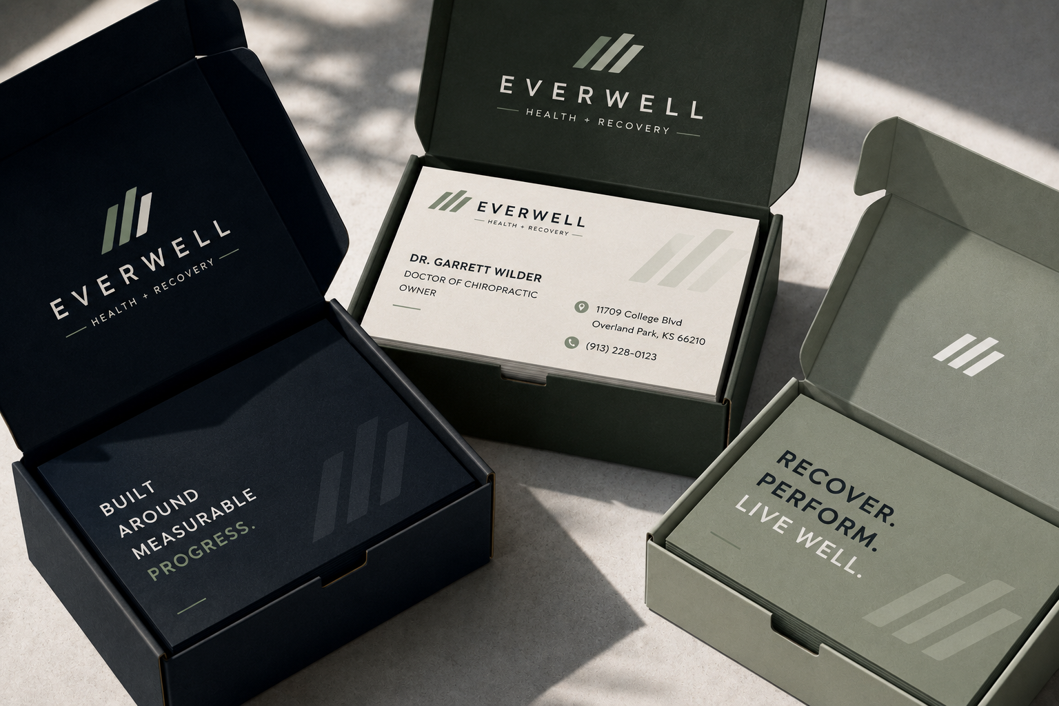 Brand collateral mockup