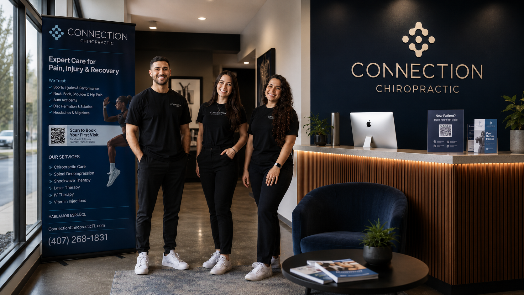 Client feature practice brand